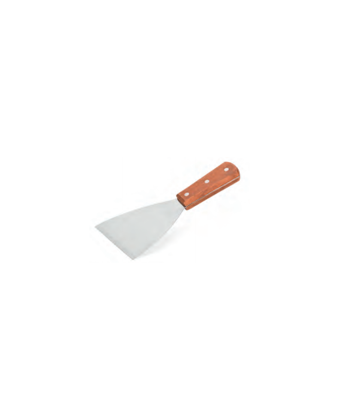 Triangle Dough Scraper. Wood Handle – indohoreca