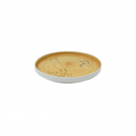 Plate Short Stackable Sunrise Yellow