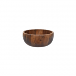 Acacia Wood Round Bowl Stacking